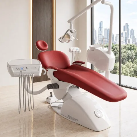 Unidad odontológica AD Diamond 750 de American Dental en un consultorio
