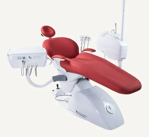 Unidad odontológica American Dental en un consultorio